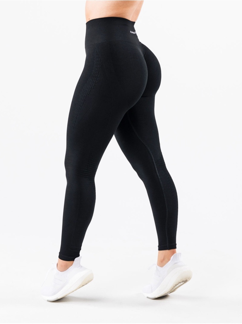 Alphalete Contour Amplify Black High-Waist Leggings
